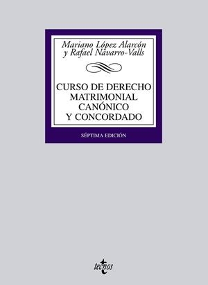 CURSO DE DERECHO MATRIMONIAL CANÓNICO Y CONCORDADO | 9788430951307 | LÓPEZ ALARCÓN, MARIANO;NAVARRO-VALLS, RAFAEL