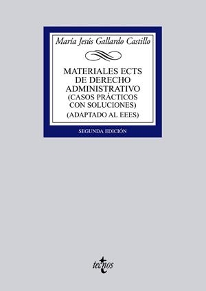 MATERIALES ECTS DE DERECHO ADMINISTRATIVO | 9788430953356 | GALLARDO CASTILLO, MARÍA JESÚS