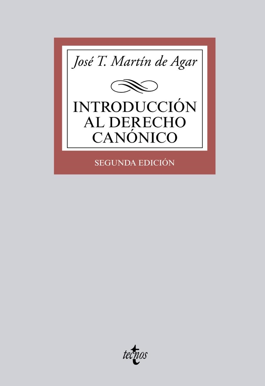 INTRODUCCIÓN AL DERECHO CANÓNICO | 9788430962075 | MARTÍN DE AGAR, JOSÉ T.