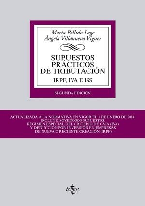 SUPUESTOS PRÁCTICOS DE TRIBUTACIÓN | 9788430962488 | BELLIDO LAGE, MARÍA;VILLANUEVA VIGUER, ÁNGELA