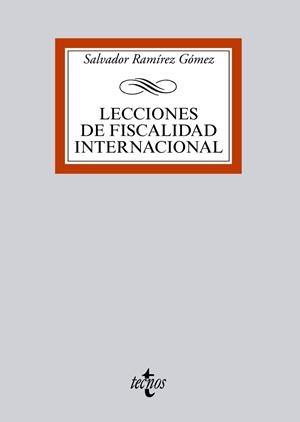 LECCIONES DE FISCALIDAD INTERNACIONAL | 9788430962747 | RAMÍREZ GÓMEZ, SALVADOR