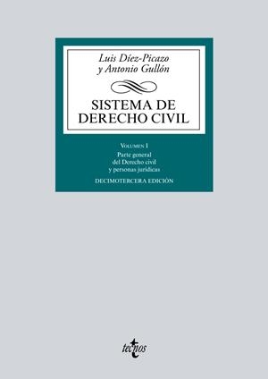 SISTEMA DE DERECHO CIVIL | 9788430968763 | DÍEZ-PICAZO, LUIS;GULLÓN, ANTONIO