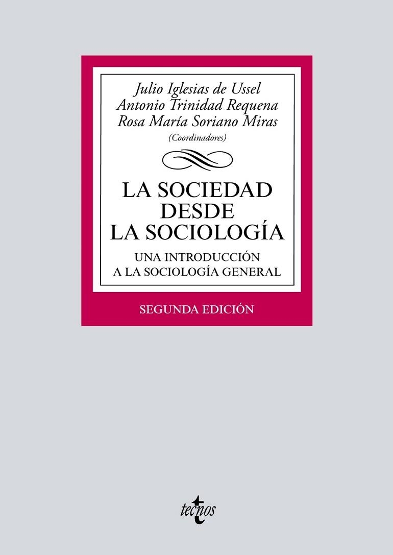 LA SOCIEDAD DESDE LA SOCIOLOGÍA | 9788430974627 | IGLESIAS DE USSEL, JULIO;TRINIDAD REQUENA, ANTONIO;SORIANO MIRAS, ROSA MARÍA;BECERRIL RUIZ, DIEGO;BE