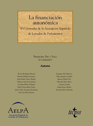 LA FINANCIACIÓN AUTONÓMICA | 9788430951895 | PAU I VALL, FRANCESC;RODRÍGUEZ BEREIJO, ÁLVARO;MEDINA GUERRERO, MANUEL;IRANZO MARTÍN, JUAN EMILIO;AR