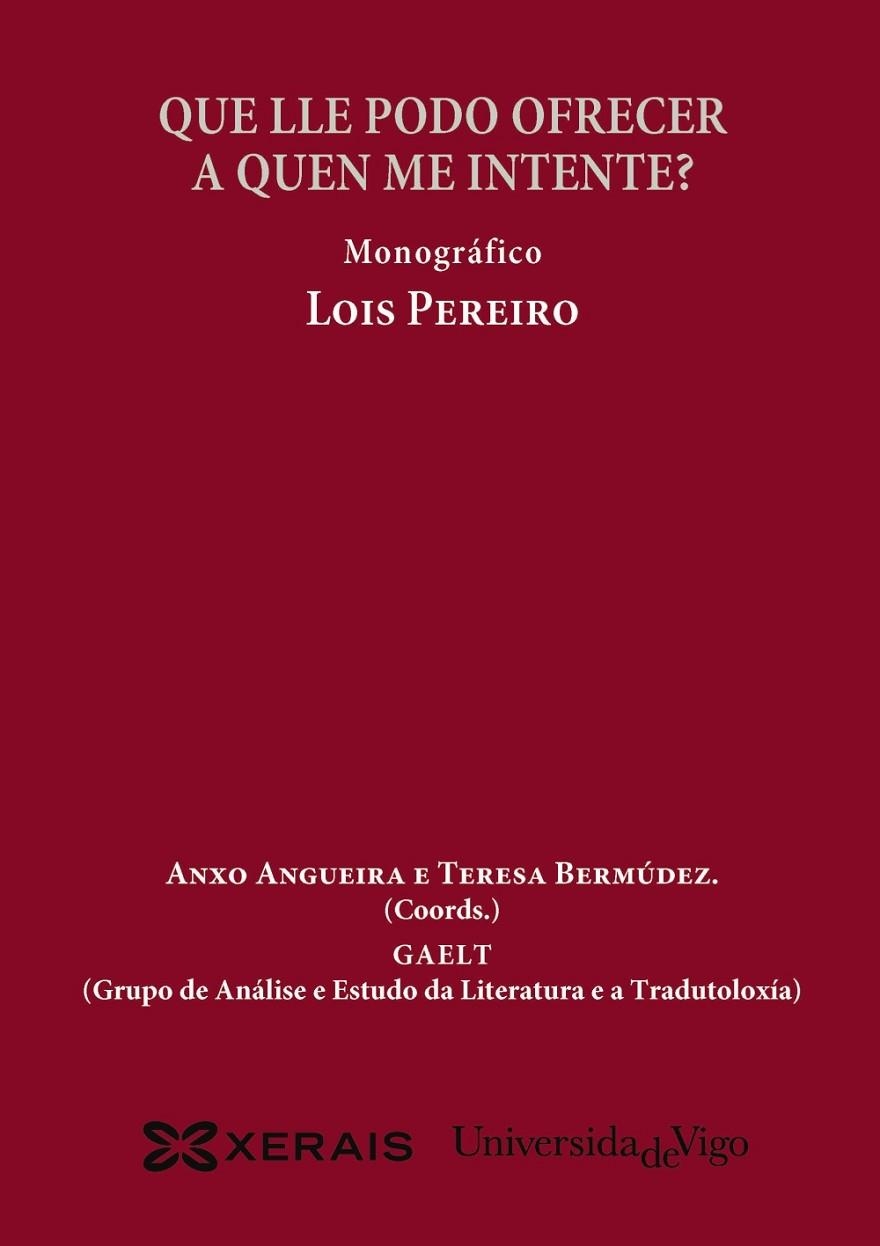 QUE LLE PODO OFRECER A QUEN ME INTENTE? | 9788499142838 | ANGUEIRA, ANXO;BERMÚDEZ, TERESA