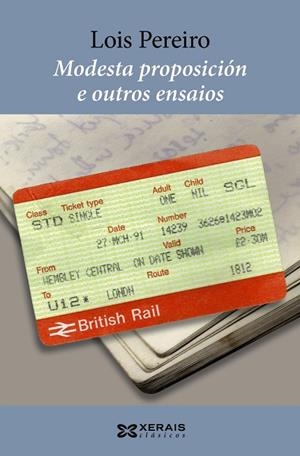 MODESTA PROPOSICIÓN E OUTROS ENSAIOS | 9788499142319 | PEREIRO, LOIS