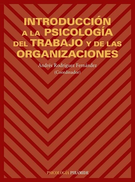 INTRODUCCIÓN A LA PSICOLOGÍA DEL TRABAJO Y DE LAS ORGANIZACIONES | 9788436811940