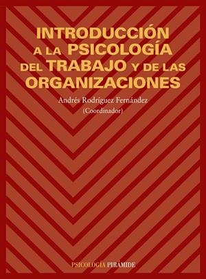 INTRODUCCIÓN A LA PSICOLOGÍA DEL TRABAJO Y DE LAS ORGANIZACIONES | 9788436811940