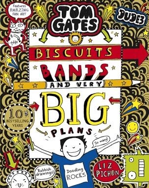 TOM GATES 14: BISCUITS, BANDS AND VERY BIG PLANS | 9781407189307 | LIZ PICHON