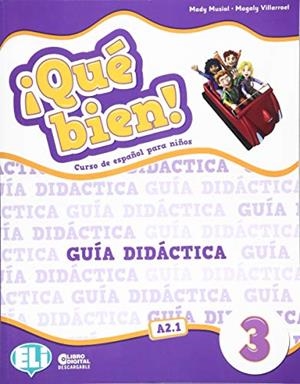 ¡QUÉ BIEN! 3 – GUIA + 2 AUDIO CDS | 9788853623461