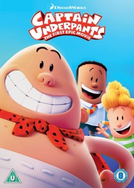 CAPTAIN UNDERPANTS: THE FIRST EPIC MOVIE DVD | 5053083155452 | DAV PILKEY