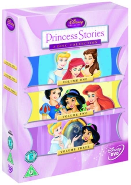 DISNEY PRINCESS STORIES: VOLUMES 1-3 DVD | 8717418158583 | WALT DISNEY