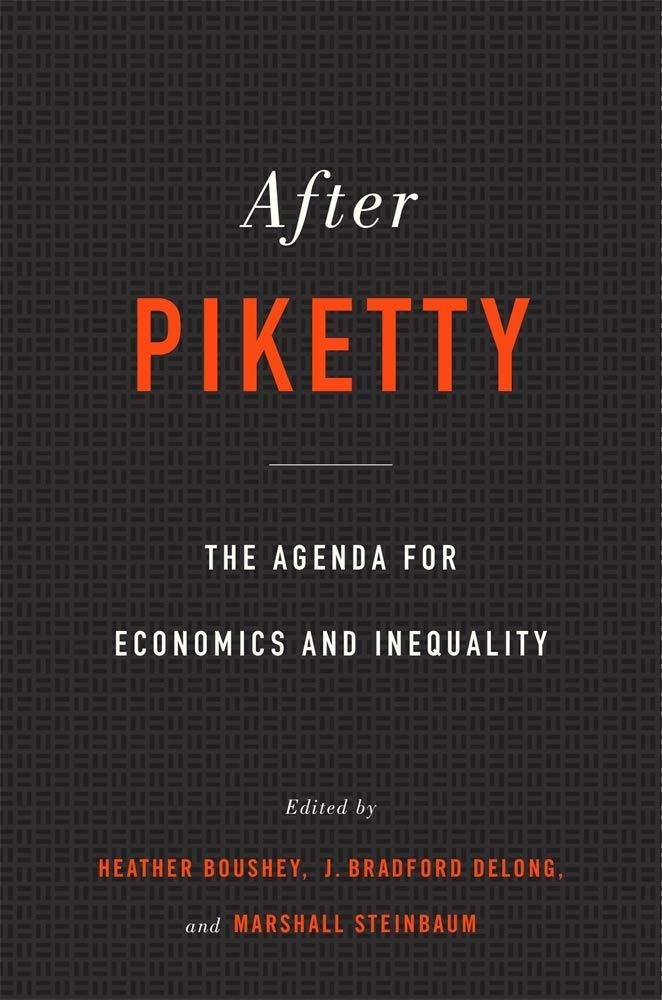 AFTER PIKETTY | 9780674237889 | HEATHER BOUSHEY/J BRADFORD DELONG/MARSHALL STEINBAUM