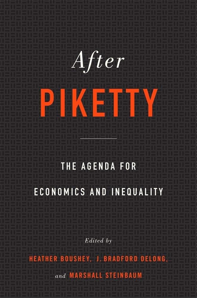 AFTER PIKETTY | 9780674237889 | HEATHER BOUSHEY/J BRADFORD DELONG/MARSHALL STEINBAUM