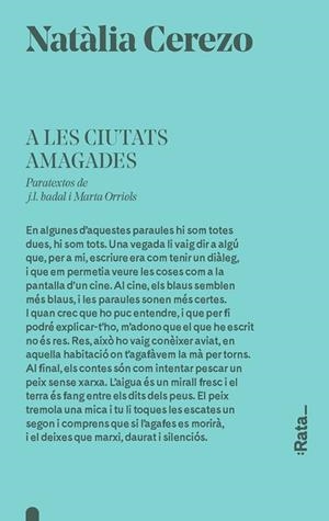 A LES CIUTATS AMAGADES | 9788416738403 | NATÀLIA CEREZO MÁRMOL