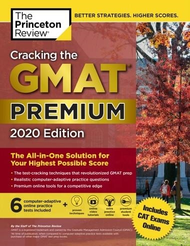 GMAT CRACKING THE, PREMIUM EDITION WITH 6 COMPUTER- | 9780525568025 | PRINCETON REVIEW