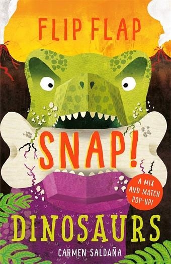 FLIP FLAP SNAP: DINOSAURS | 9781787412361 | JOANNA MCINERNEY