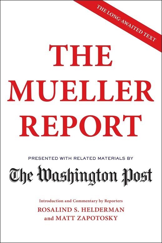 THE MUELLER REPORT | 9781471186172 | THE WASHINGTON POST