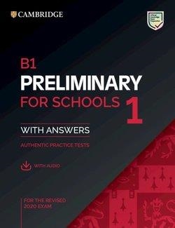 PET PRELIMINARY FOR SCHOOLS 1 PAST PAPERS SB+KEY+AUDIO | 9781108652292 | VVAA