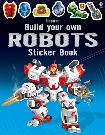 BUILD YOUR OWN ROBOTS STICKER BOOK | 9781409581222 | SIMON TUDHOPE