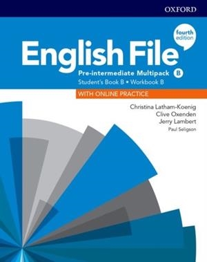 ENGLISH FILE 4E PRE-INTERMEDIATE A2/B1 MULTIPACK B | 9780194037327 | CLIVE OXENDEN/CHRISTINA LATHAN-KOENIG