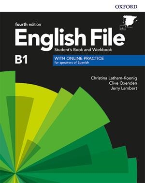 ENGLISH FILE 4E INTERMEDIATE B1 SB+WB NO KEY | 9780194035620 | CLIVE OXENDEN/CHRISTINA LATHAN-KOENIG