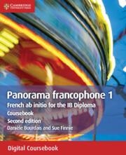 PANORAMA FRANCOPHONE 1 COURSEBOOK CAMBRIDGE ELEVATE EDITION (2 YEARS) | 9781108728249