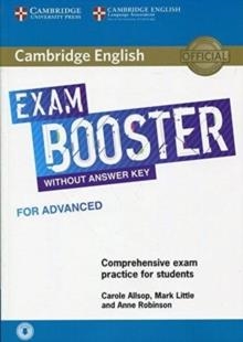 CAE CAMBRIDGE ENGLISH EXAM BOOSTER FOR ADVANCED WITHOUT ANSWER KEY WITH AUDIO | 9781108349079