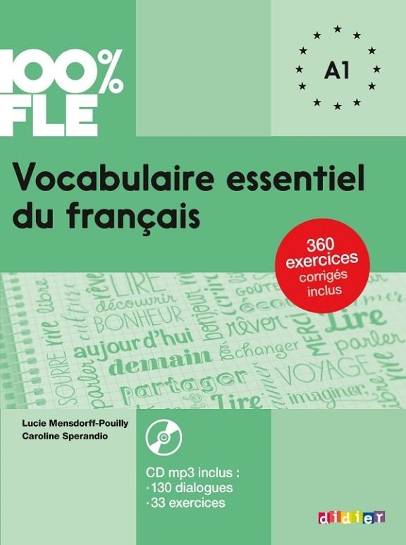 VOCABULAIRE ESSENTIEL A1 LIVRE+CD | 9782278090891 | LUCIE MENSDORFF CAROLINE SPÉRANDIO