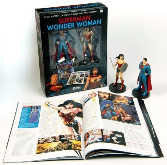 SUPERMAN AND WONDER WOMAN PLUS COLLECTIBLES | 9781858755755 | JAMES HILL