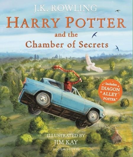 HARRY POTTER AND THE CHAMBER OF SECRETS: ILLUSTRATED ED | 9781526609205 | J K ROWLING