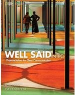 WELL SAID INTRO ALUM PRONOUN CLEAR COMM | 9781305641426