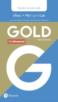 CAE GOLD ADVANCED NEW EDITION STUDENTS' ETEXT AND MYENGLISHLAB ACCESS CARD | 9781292202068