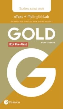 FC GOLD PRE-FIRST NEW EDITION STUDENTS' ETEXT AND MYENGLISHLAB ACCESS CARD | 9781292202105