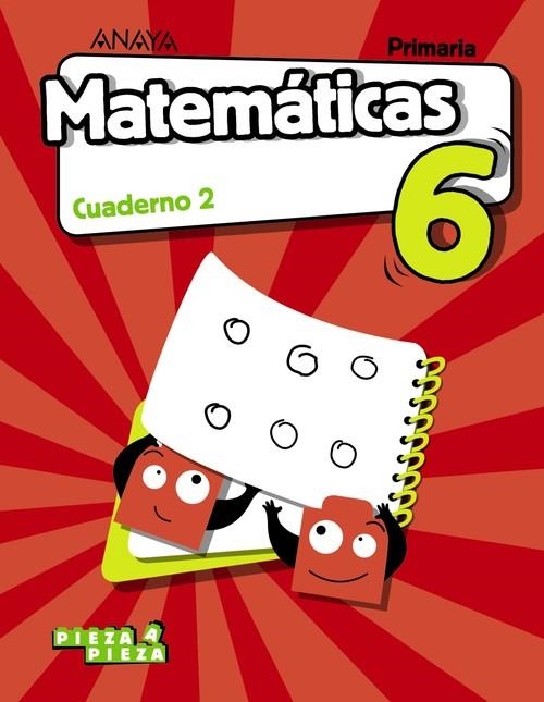 MATEMÁTICAS 6. CUADERNO 2. | 9788469854396 | GONZÁLEZ MARTEL, DÁCIL