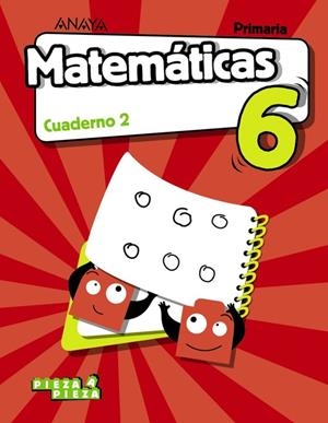 MATEMÁTICAS 6. CUADERNO 2. | 9788469854396 | GONZÁLEZ MARTEL, DÁCIL