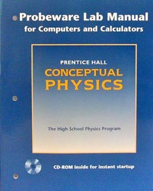 CONCEPTUAL PHYSICS 3RD EDITION PROBEWARE LAB MANUAL 2002C | 9780130584854