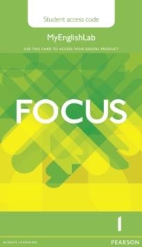 FOCUS 1 MYENGLISHLAB STUDENT'S ACCESS CARD | 9781447997641