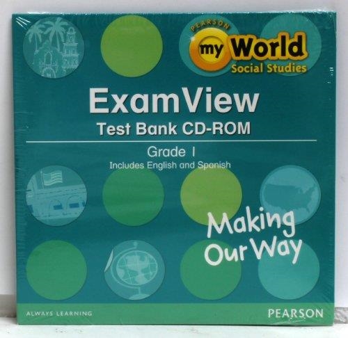SOCIAL STUDIES 2013 EXAM VIEW CD-ROM GRADE 1||0|2013 | 9780328639472