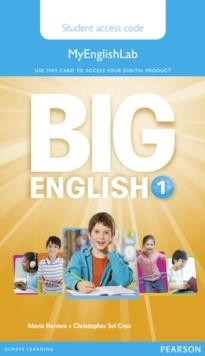 BIG ENGLISH 1 PUPIL'S MYENGLISHLAB ACCESS CODE (STANDALONE) | 9781447972556 | SIN DETERMINAR