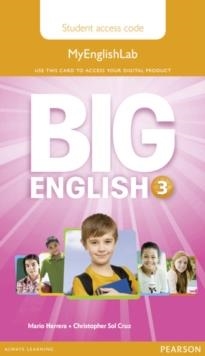 BIG ENGLISH 3 PUPIL'S MYENGLISHLAB ACCESS CODE (STANDALONE) | 9781447972594 | SIN DETERMINAR