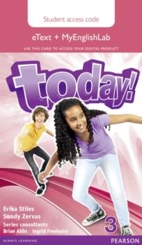 TODAY! 3 STUDENTS' MEL AND ETEXT ACCESS CARD | 9781447971955 | BRIANABBS