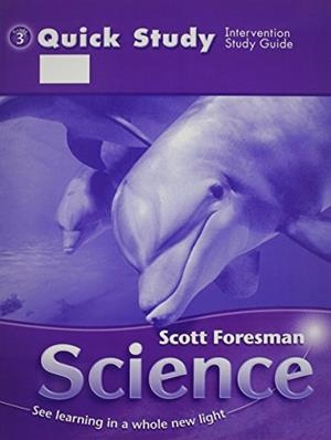 SCOTT FORESMAN SCIENCE 2006 QUICK STUDY GRADE 3 | 9780328145751 | SIN DETERMINAR