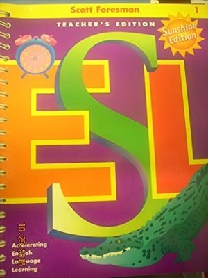 SCOTT FORESMAN ESL, GRADE 1 TEACHER'S EDITION | 9780130274878 | JIM CUMMINS