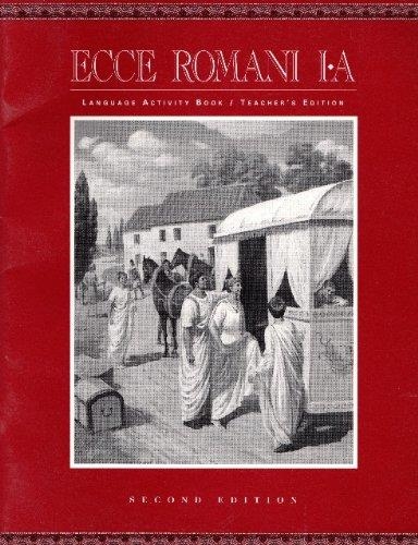 ECCE ROMANI TEACHERS LANGUAGE ACTIVITY BOOK I-A | 9780801312137 | LAWALL