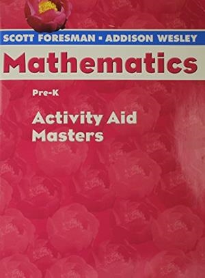 SCOTT FORESMAN ADDISON-WESLEY MATH 2004 ACTIVITY AID MASTERS PRE-KIND | 9780328080885 | SIN DETERMINAR