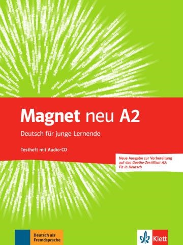 MAGNET NEU A2, LIBRO DE TESTS + CD (GOETHE - FIT IN DEUTSCH 2) | 9783126761321