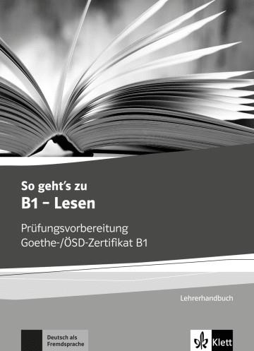 SO GEHT'S ZU B1 LESEN - GUÍA DIDÁCTICA | 9783126750271