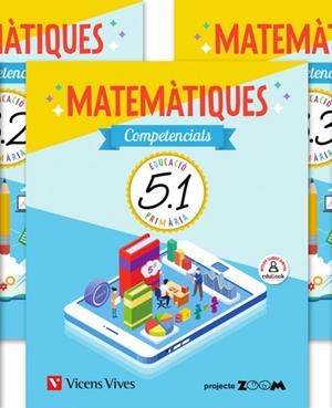 MATEMÀTIQUES COMPETENCIALS 5. CATALUNYA. LLIBRE 1, 2 I 3 (P.ZOOM) | 9788468263298 | J. FRAILE