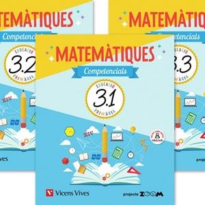 MATEMÀTIQUES COMPETENCIALS 3 CATALUNYA. LLIBRE 1, 2 I 3. (P. ZOOM) | 9788468255941 | J. FRAILE